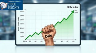 Domestic institutions pump Rs 2.5 lakh crore into equities; 5 stocks seeing over 5% stake hikes. (AI-generated image from Gemini)