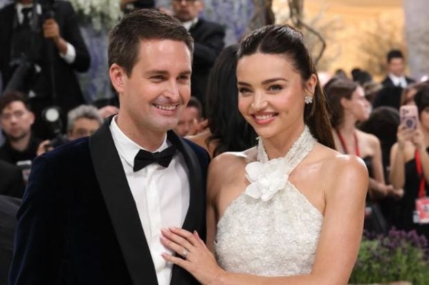 evan spiegel miranda kerr met gala 2026