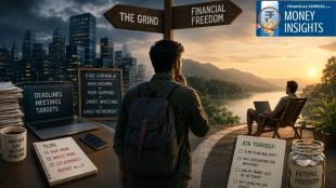 Why India’s FIRE movement is fueling financial burnout among Gen Z and Millennials. (AI-generated image from ChatGPT)