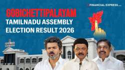 Gobichettipalayam Election Results 2026 Live: Check Erode Gobichettipalayam election results, trends, winning and runner-up candidates