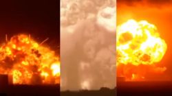 Video shows Blue Origin rocket exploding into massive ball of fire on Florida launch pad