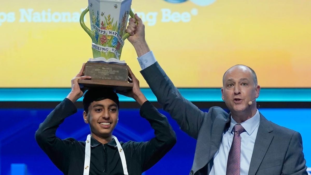 Indian-origin teen wins US Spelling Bee —And this is the word that ...