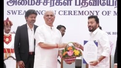 CM Vijay expands Tamil Nadu Cabinet: V Sampath, Rajesh Kumar take oath; Congress MLAs to join after decades