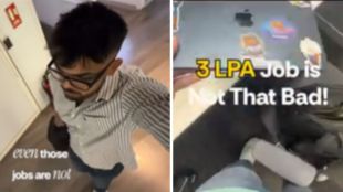 Viral video of Pune professional Nihar Patil discussing why freshers should not ignore 3 LPA jobs and focus on experience over salary.