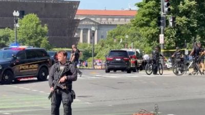 White House locked down after gunfire near Washington Monument – Suspect shot
