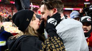 Taylor Swift and Travis Kelce