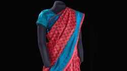 The six yards that made history: why the Smithsonian preserved this ISRO scientist’s Mangalyaan saree