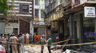 Delhi fire tragedy, Flourish Stays fire, BnB fire Delhi, Lovkesh Bajaj arrested, Delhi Police investigation, Delhi fire deaths, fire safety violations Delhi, Ashish Sood fire review, Delhi Fire Services, Malviya Nagar BnB fire, Delhi hotel fire, Delhi magisterial inquiry, fire safety enforcement Delhi, staircase fire Delhi, Delhi blaze victims