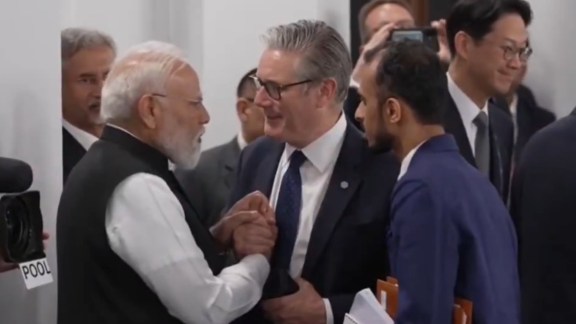 PM Modi-Starmer's G7 hot mic moment
