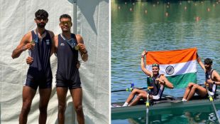 Indian Army Havildars Ujjwal Kumar Singh and Lakshay win first-ever Rowing World Cup Gold Medal for India.
