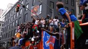 2026 NBA Champions New York Knicks compared IPL champions RCB 2025 parade and why they didn't have one in 2026.
