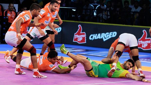 At his peak, Pradeep Narwal was able to take out entire teams in a single raid. Photo: X