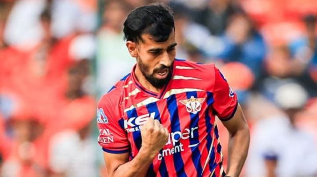 Prince Yadav celebrating a wicket in IPL 2026. Photo: X