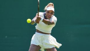 Serena Williams hasn't hit a ball yet. Wimbledon is already winning