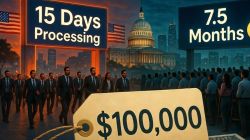Over 2 Lakh H-1B applicants paid $100,000 fee each for faster US entry, DHS reveals