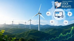 Wind turbine and component exports crossed Rs 12,000 crore in FY26, which is nearly 50% higher than the previous year. (AI Generated Image)