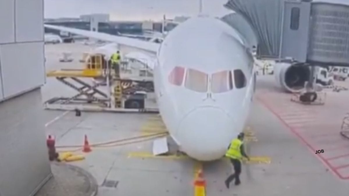 Several injured after Lufthansa Dreamliner’s nose gear collapses moments before departure; video surfaces