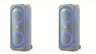 Blaupunkt Rock & Roll Ibiza features a 180W audio system, LED lighting effects and wireless karaoke functionality.