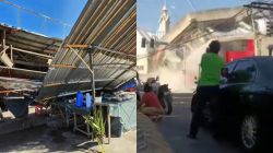 Philippines earthquake: 5 reportedly killed, buildings collapse after massive 7.8-magnitude tremor triggers tsunami warning
