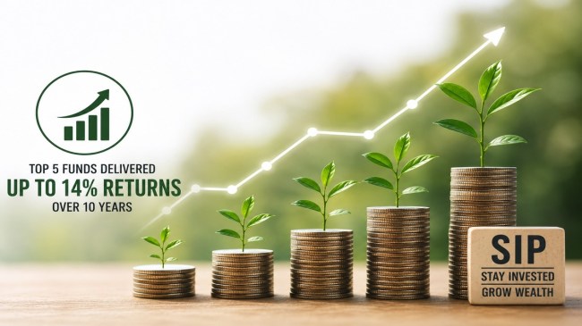 Several index funds have delivered annualised returns close to 14% over the past decade while offering broad diversification and a straightforward investment approach — proof that investors do not need complexity to create wealth.
