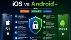 iOS vs Android – Who’s better with data privacy? I asked Claude, ChatGPT, and Gemini
