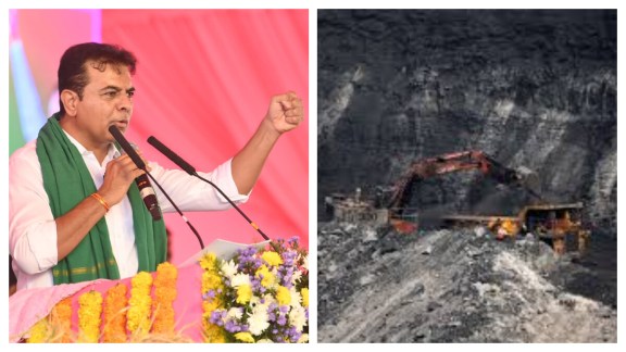 Singareni coal scandal: KTR demands immediate probe into alleged Rs 1,600 crore disappearance of 40 lakh tonnes.