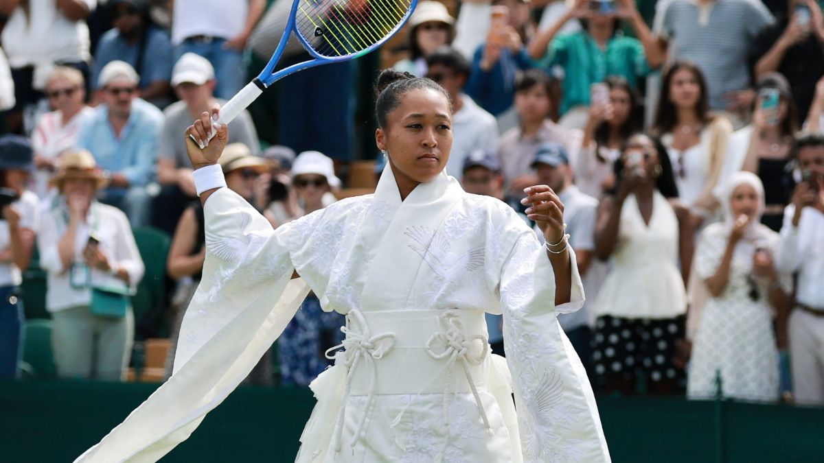 Naomi Osaka’s Wimbledon outfit goes viral 