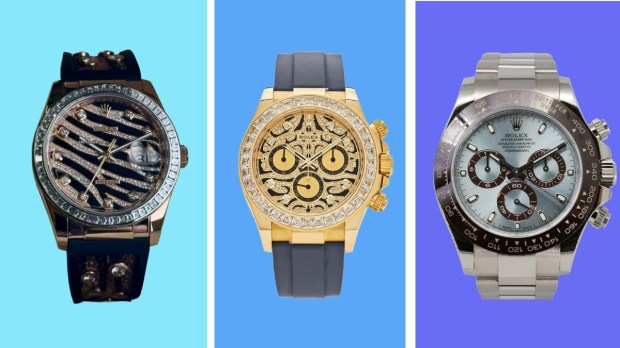 neymar jr rolex watch collection