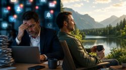 ‘Everything carried on just fine without me’: CEO on his 16-day digital detox and the biggest lesson he learned