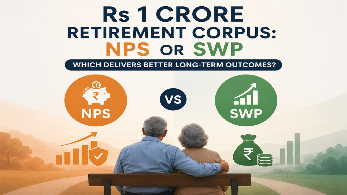 Rs 1 crore retirement corpus: NPS or SWP – which delivers better long-term outcomes?