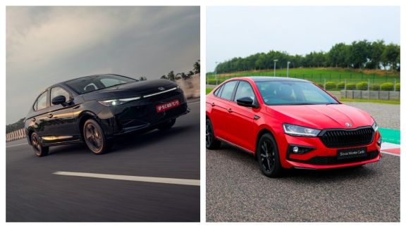 Skoda Slavia vs Honda City e:HEV: Should You Buy a Turbo-Petrol Enthusiast Sedan or a High-Efficiency Hybrid?