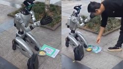 Viral video of robot ‘begging’ in China sparks AI layoff jokes, ‘no one is safe’
