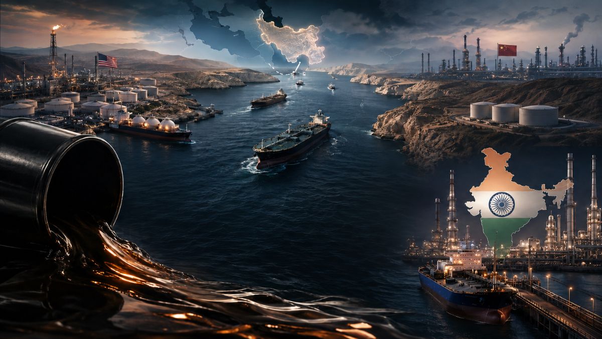 Oil prices remain below $200 even as Hormuz disruptions and West Asia supply losses reshape global markets. Explore the role of China, US shale exports, strategic reserves and Russian crude in keeping prices in check—and the risks for India if those buffers fade.