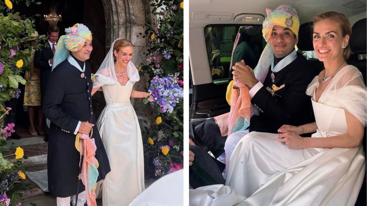 How royal was it? Inside an Indian-European aristocratic wedding in Austria. (Image: Instagram)
