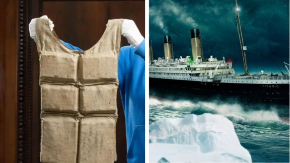 Laura Mabel Francatelli's Titanic life jacket sells for record sum. (Image: Instagram)