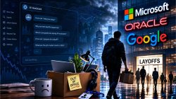 119,494 techies laid off in 2026: Microsoft, Oracle, and Google lead a list of 219 firms