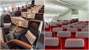 Air India Mumbai London Boeing Dreamliner flight.