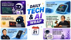 Google’s ‘Frozen v2’ chip, Claude Fable 5’s math breakthrough and more: Daily Tech and AI Wrap July 21