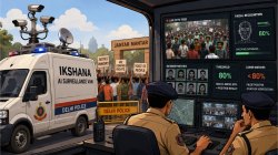 Inside the AI surveillance vans at Delhi’s Jantar Mantar protest site