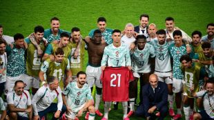 Portugal remember Diogo Jota, their former national player, who died in a car accident in 2025. This was after the team reached the Round of 16, beating Croatia.