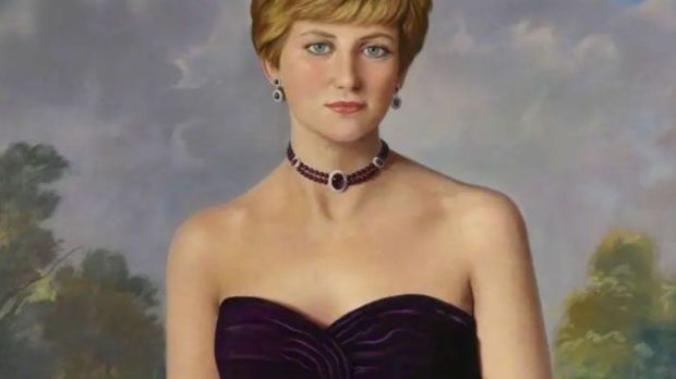 The aubergine Victor Edelstein ball gown