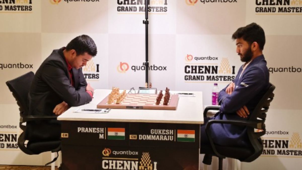 Pranesh M stuns world champion Gukesh, enters exclusive chess club with biggest win of his career Pranesh M stuns world champion Gukesh, enters exclusive chess club with biggest win of his career