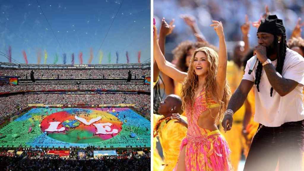 First-ever half-time entertainment show as held during FIFA World Cup 2026 final between Spain and Argentina at the New York New Jersey Stadium. First-ever half-time entertainment show as held during FIFA World Cup 2026 final between Spain and Argentina at the New York New Jersey Stadium.