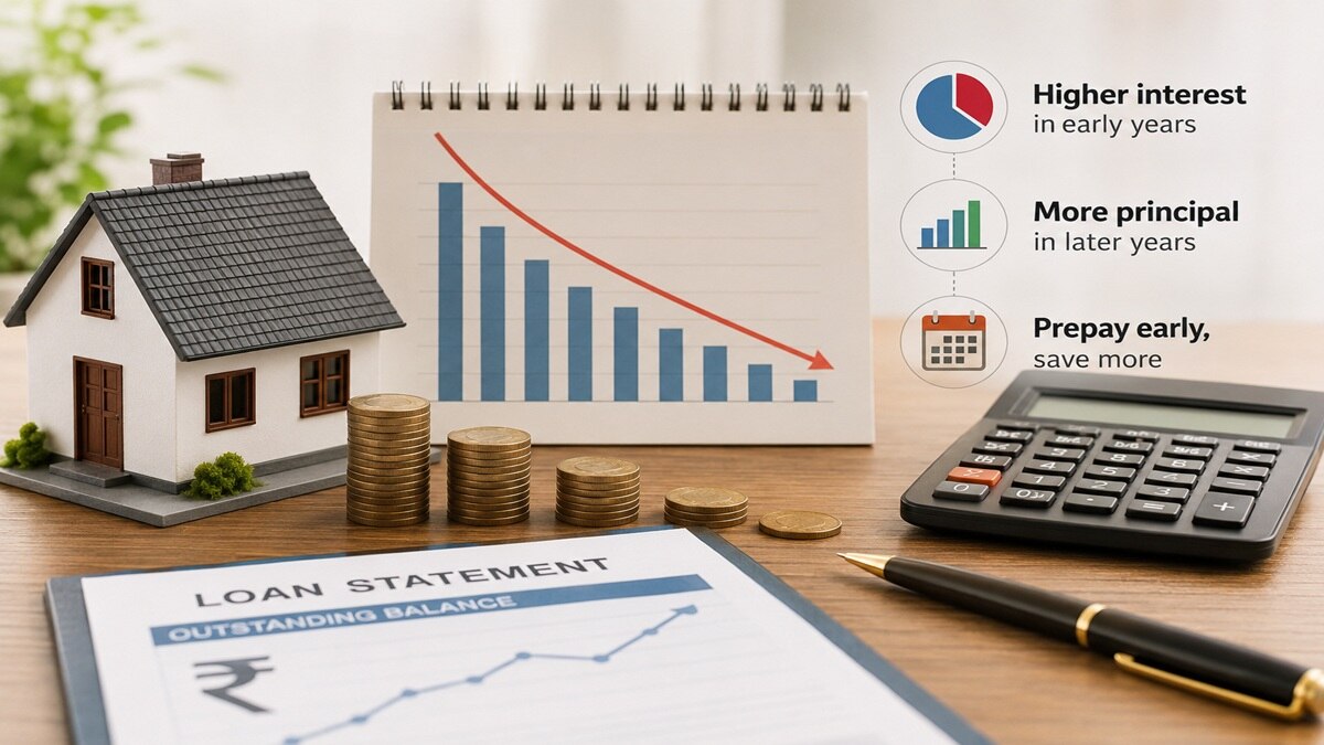 Why your home loan EMI barely reduces your loan in the first few years
