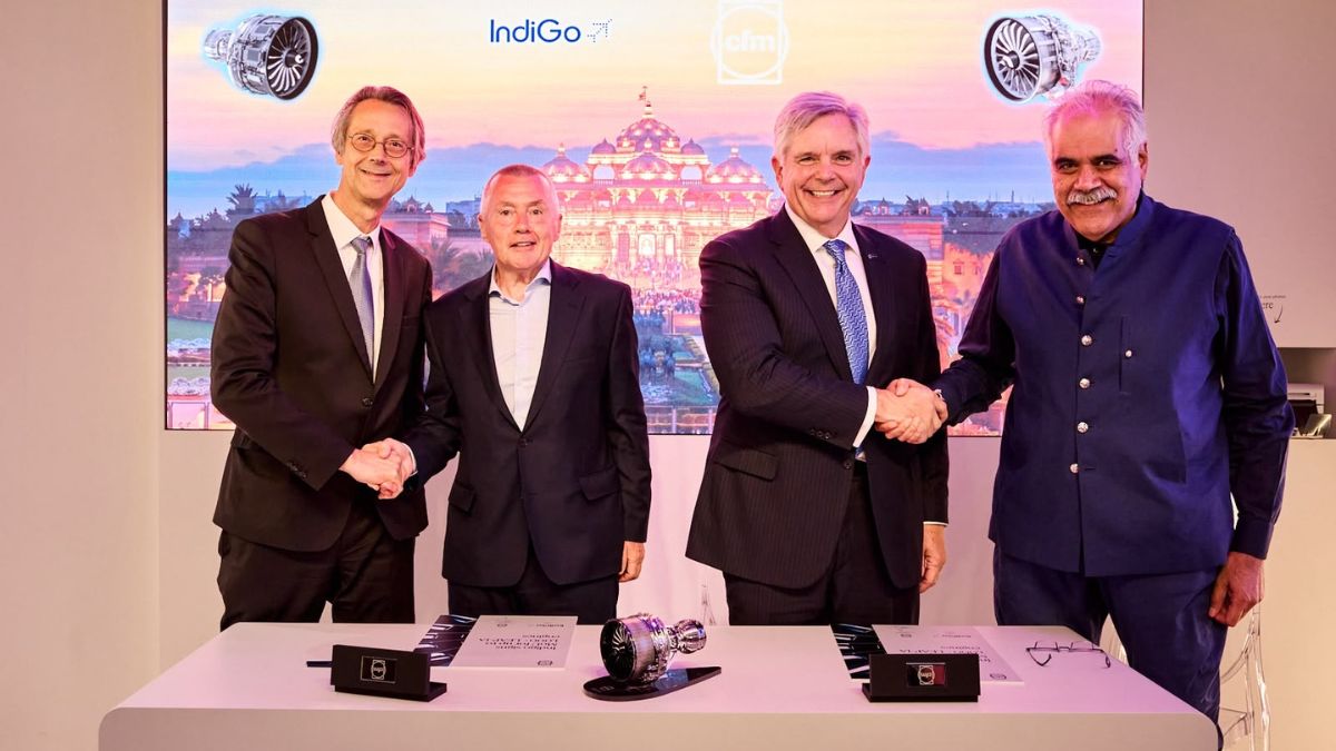 H. Lawrence Culp Jr., Chairman and Chief Executive Officer of GE Aerospace, said IndiGo had trusted CFM for nearly a decade and the renewed agreement reflected that partnership. H. Lawrence Culp Jr., Chairman and Chief Executive Officer of GE Aerospace, said IndiGo had trusted CFM for nearly a decade and the renewed agreement reflected that partnership.