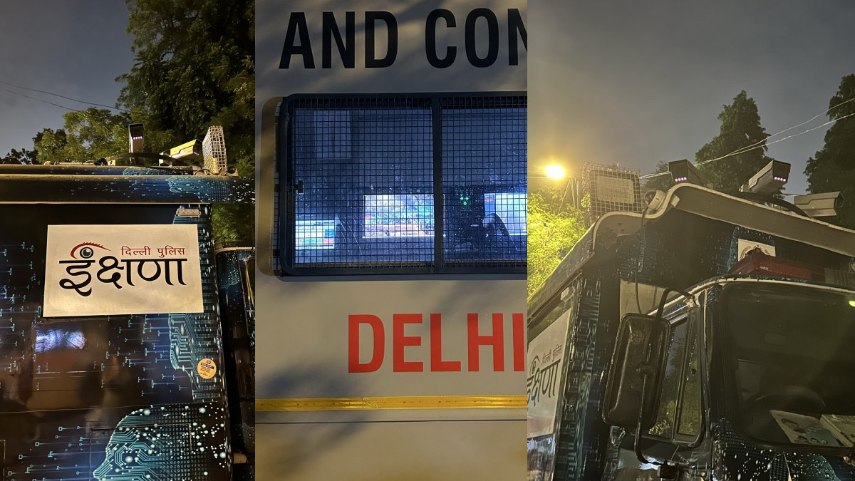 Ikshana Delhi Police van Ikshana Delhi Police van