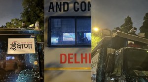 Ikshana Delhi Police van