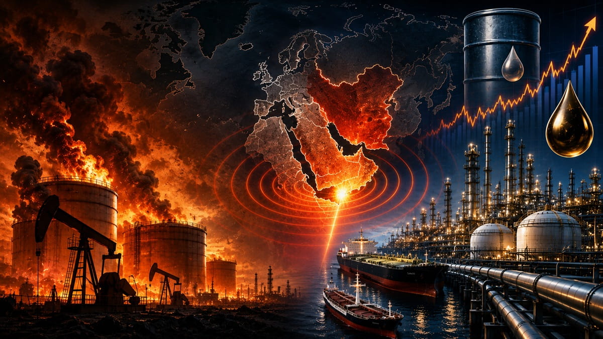 US-Iran war triggers biggest daily oil supply shock