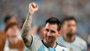 Lionel Messi becomes first player to score more than 7 goals in two consecutive FIFA World Cup editions. Leads the Golden Boot race in 2026 World Cup.