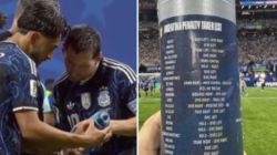 Why was Messi examining England goalkeeper Jordan Pickford’s water bottle after Argentina beat England?
